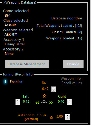 Values aek heavy barrel only